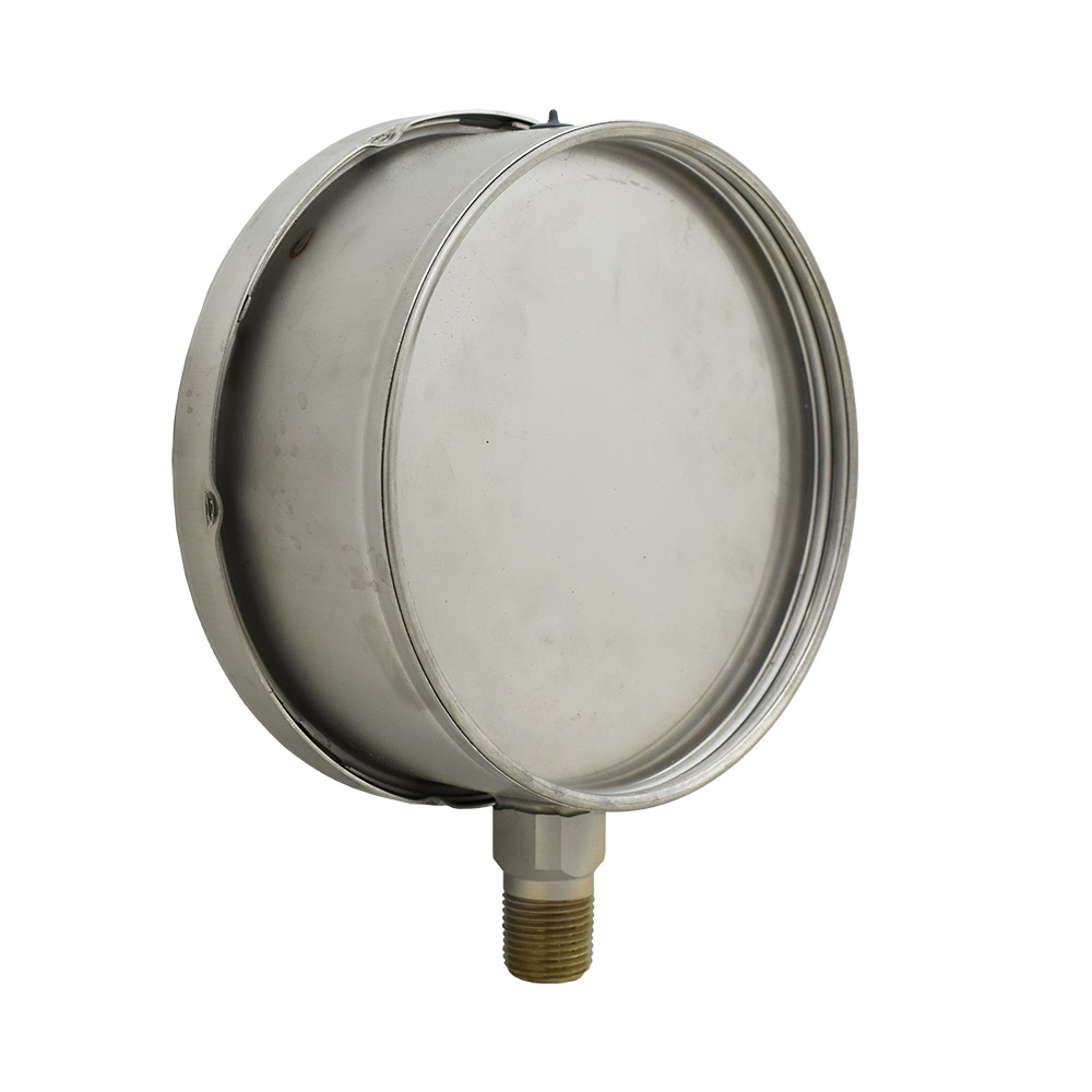 گیج فشار 10 بار عمودی صفحه 15 سانت نوافیما