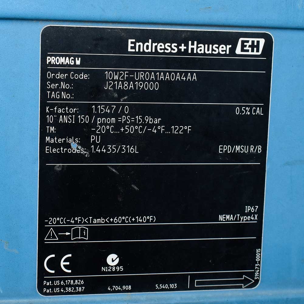 فلومتر مغناطیسی اندرس هاوزر 10 اینچ