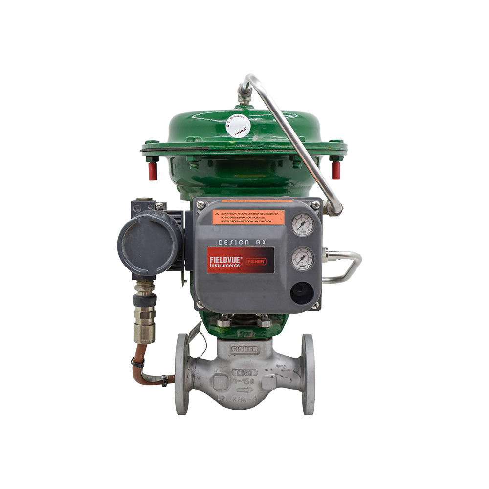 /control-valve-fisher-gx-1inch کنترل ولو فیشر سایز 1 اینچ مدل GX