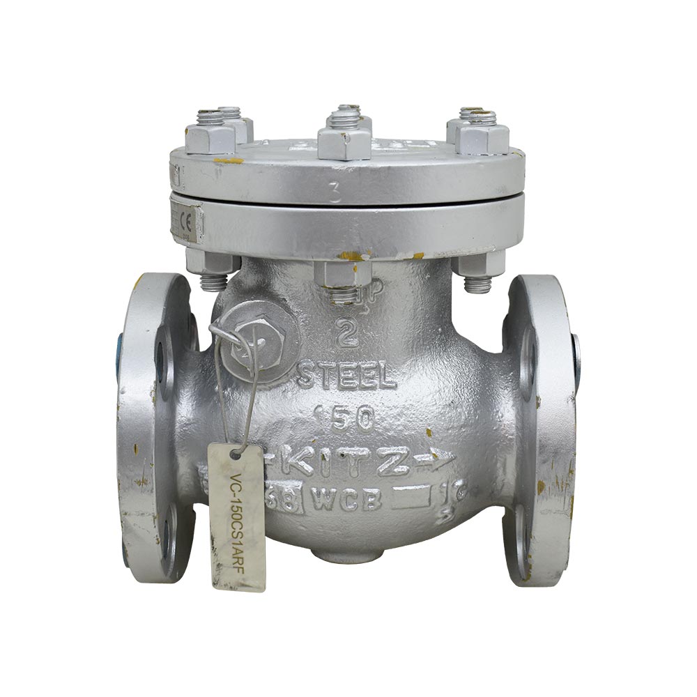 شیر یکطرفه دریچه‌ای KITZ سایز 2 اینچ کلاس 150