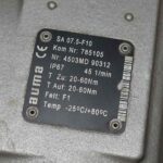 اکچویتور برقی AUMA SA 07.5