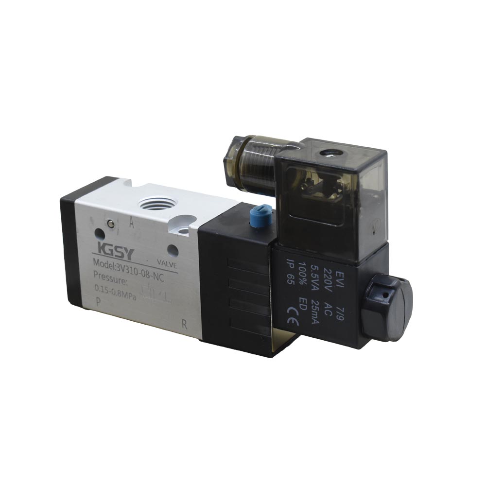 /kgsy-3-2-solenoid-valve-3v310-08 شیر برقی 3/2 KGSY مدل 3V310-08