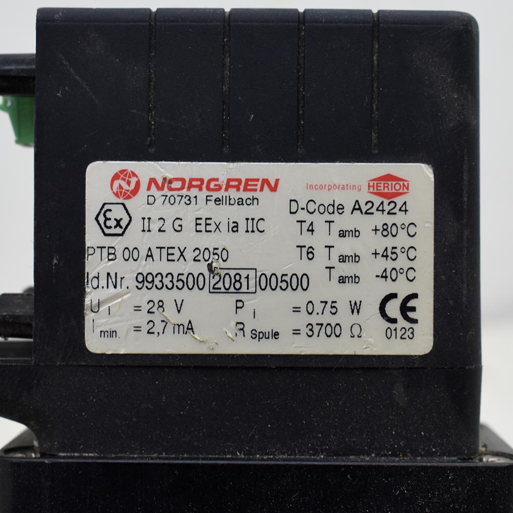 شیر برقی ضد انفجار 3/2 Norgren