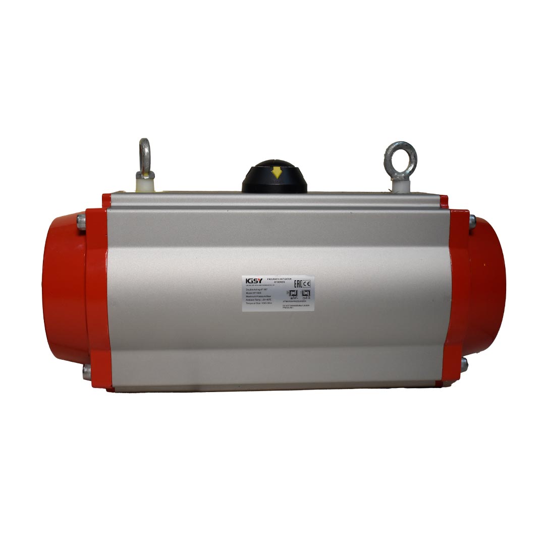 /pneumatic-rotary-actuator-kgsy-190 اکچویتور پنوماتیک دابل اکت KGSY سایز 190