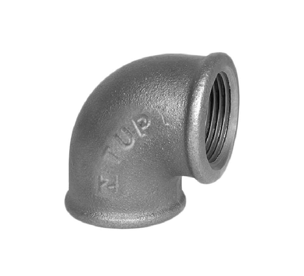 زانو گالوانیزه 90 درجه 1/2" TUPY