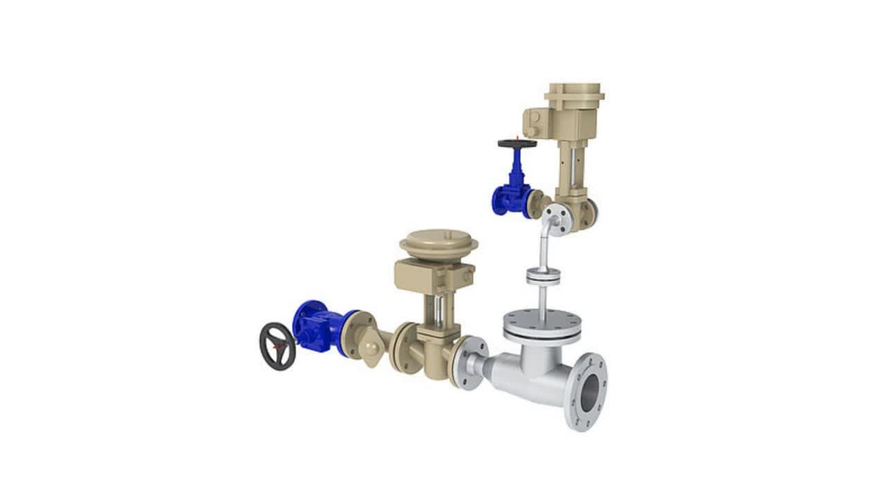 کنترل ولو سامسون در مجموعه تجهیزات فرایندی