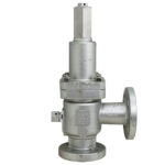 شیر اطمینان فلنجی استیل سایز 1/2"
