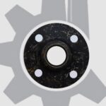فلنج فولادی گلودار PN16 سایز DN50 - Image 2