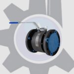 شیر توپی فولادی فورج BONNEY FORGE سایز 4 اینچ - Image 2