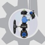 شیر توپی با اکچویتور پنوماتیکی ZIPSON کلاس 300 سایز 1/2 1 اینچ - Image 2