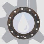 فلنج گلو جوشی فولادی PN16 سایز DN300