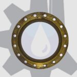 فلنج گلو جوشی فولادی PN16 سایز DN400 - Image 2