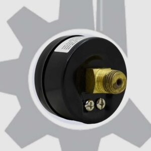 گیج فشار صفحه 5 سانت افقی 60psi