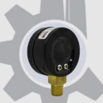 گیج فشار استیل بلک صفحه 5 سانت 100PSI - Image 2