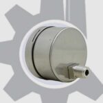 گیج فشار اکسیژن استیل رنج 15 پی اس آی مدل 232.35.063
