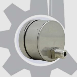 گیج فشار اکسیژن استیل رنج 15 پی اس آی مدل 232.35.063