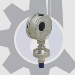 گیج فشار دیافراگمی ویکا صفحه 10 سانت رنج 20 بار مدل DSS34M