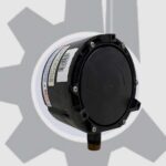گیج فشار قاب مشکی اشکرافت رنج 60 بار مدل 1259 - Image 2