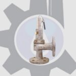 شیر اطمینان فلنجی سایز 1/2 1 اینچ PN40 - Image 2