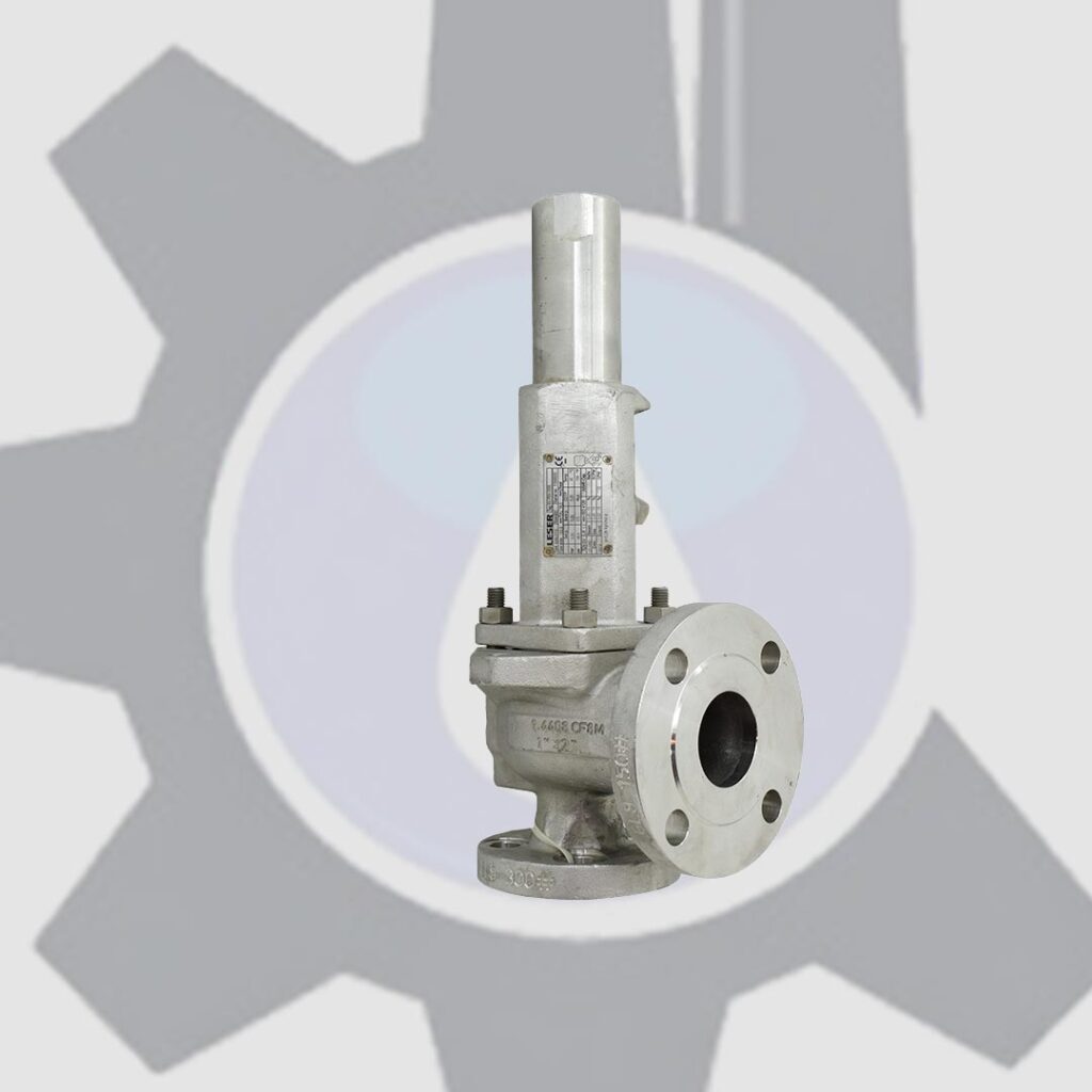 شیر اطمینان استیل لسر مدل 526 سایز 2*1
