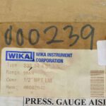 گیج فشار قاب مشکی ویکا 6 بار مدل 232.34 - Image 3