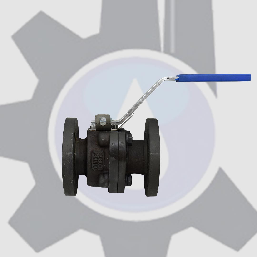 شیر توپی فولادی بانی فورج سایز 1 اینچ شیر توپی فولادی فورج BONNEY FORGE سایز 1 اینچ - Image 1