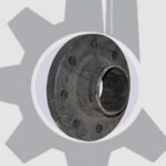 فلنج گلو دار فولادی PN50 سایز DN100