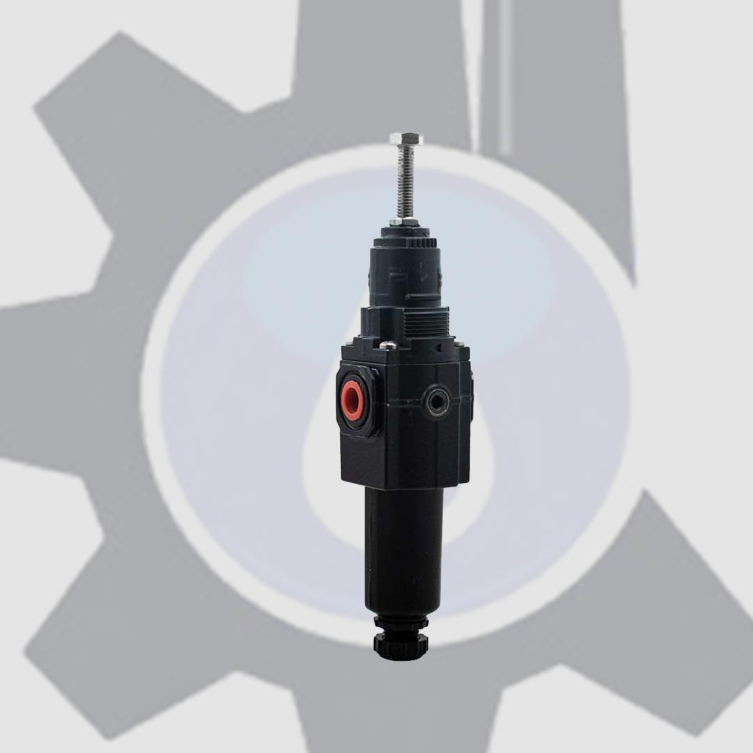 فیلتر رگلاتور NORGREN سایز یک دوم اینچ دنده ای فیلتر رگلاتور NORGREN سایز "1/2 دنده ای