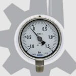 گیج فشار استیل ویکا صفحه 10 رنج 1- تا 1.5 بار