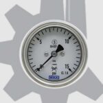 گیج فشار اکسیژن استیل رنج 15 پی اس آی مدل 232.35.063