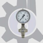 گیج فشار دیافراگمی ویکا صفحه 10 سانت رنج 10 بار مدل DSS34M