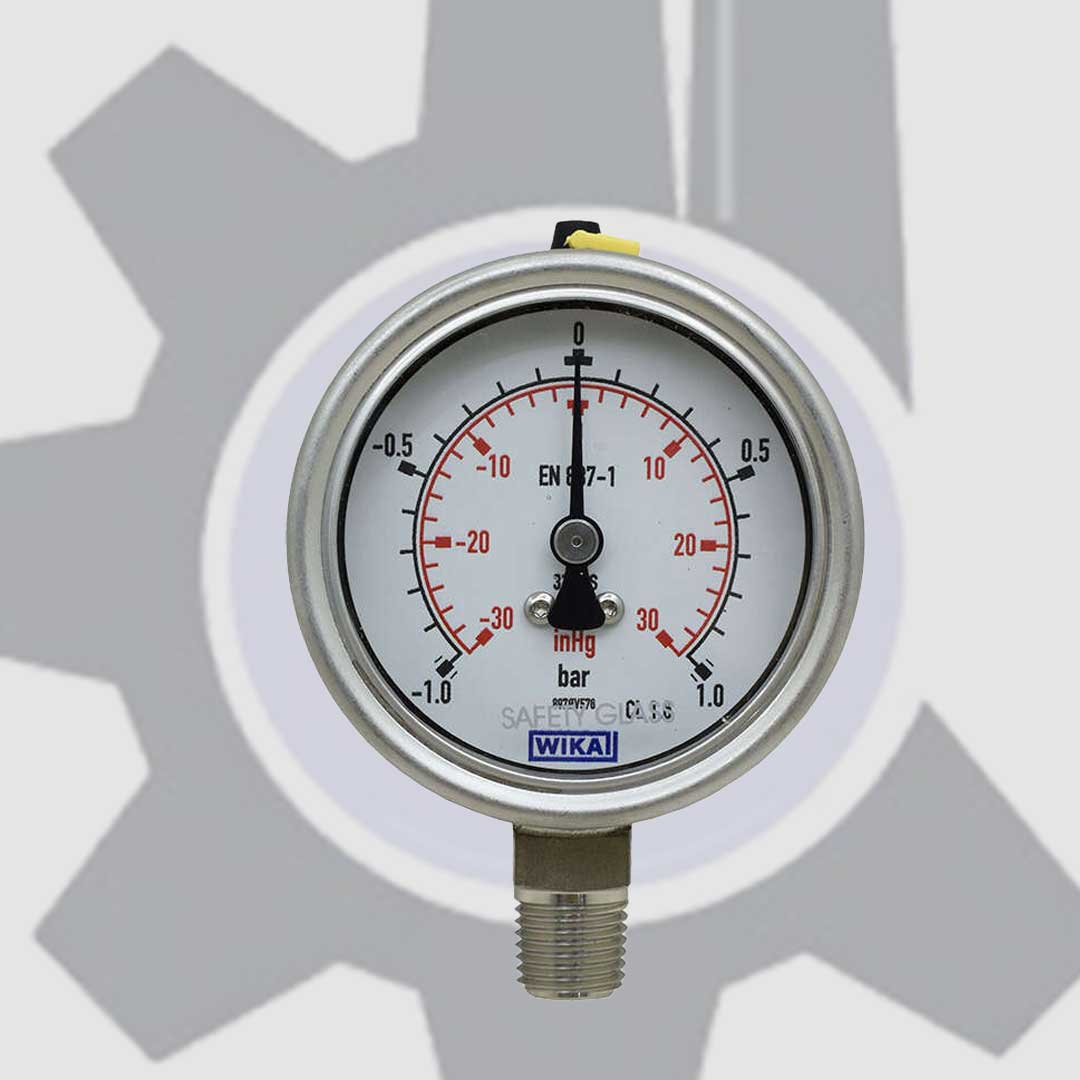 گیج فشار صفحه 6 سانت ویکا رنج 1- تا 1 بار مدل 232.50.063 گیج فشار صفحه 6 سانت ویکا رنج 1- تا 1 بار مدل 232.50.063 - Image 1