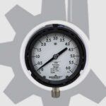 گیج فشار قاب مشکی اشکرافت رنج 6 بار مدل 1259