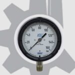 گیج فشار قاب مشکی ویکا 160 بار مدل 232.34