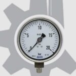 گیج فشار ویکا صفحه 10 سانت رنج 20 بار