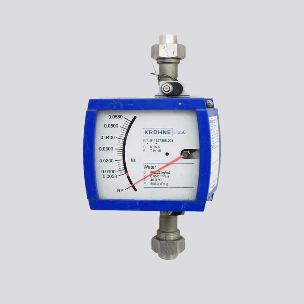 فلومتر-کرونه-مدلH250-RR-M9-K1-رنج-0.0058-تا-0.058-لیتر-بر-ثانیه