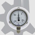 گیج فشار تمام استیل 10 سانت رنج 1- تا 0.6 بار مدل 232.30.100