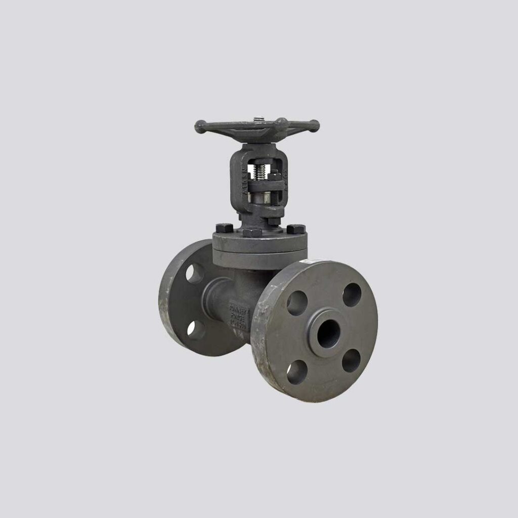 شیر-سوزنی-فولادی-فورج-BONNEY-FORGE-کلاس-1500-سایز-1-اینچ-نمای-جانبی