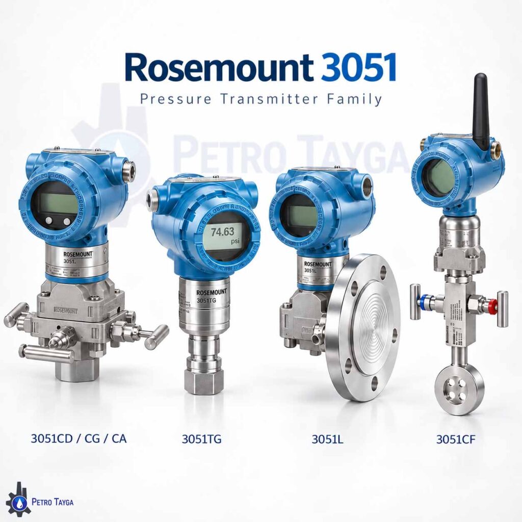 ترانسمیتر-روزمونت-3051-مدل‌های-مختلف-Rosemount-3051