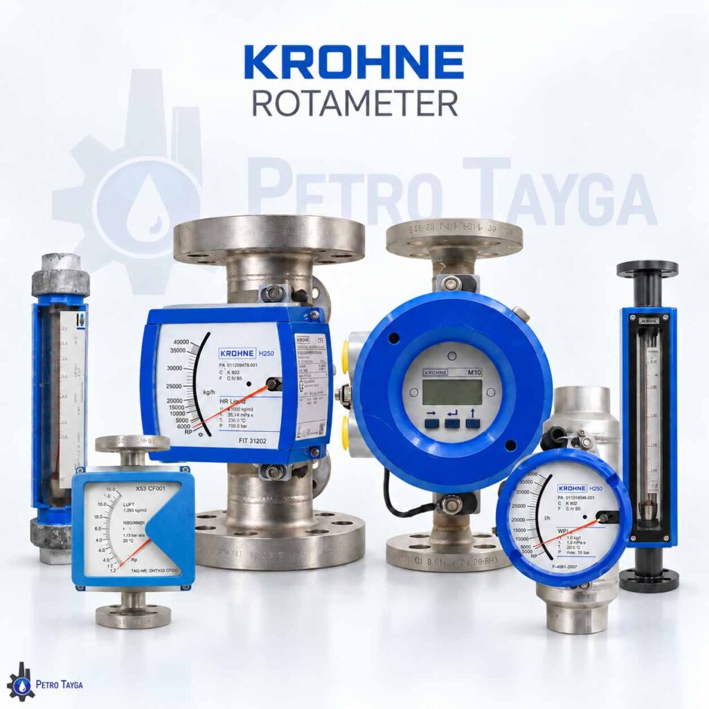 روتامتر-کرونه-KROHNE-و-انواع-فلومتر-عقربه-ای-و-Variable-Area-Flowmeter