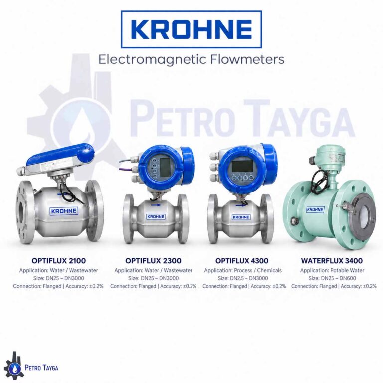 فلومتر-مغناطیسی-کرونه-مدل‌های-OPTIFLUX-2100،-2300،-4300-و-WATERFLUX-3400