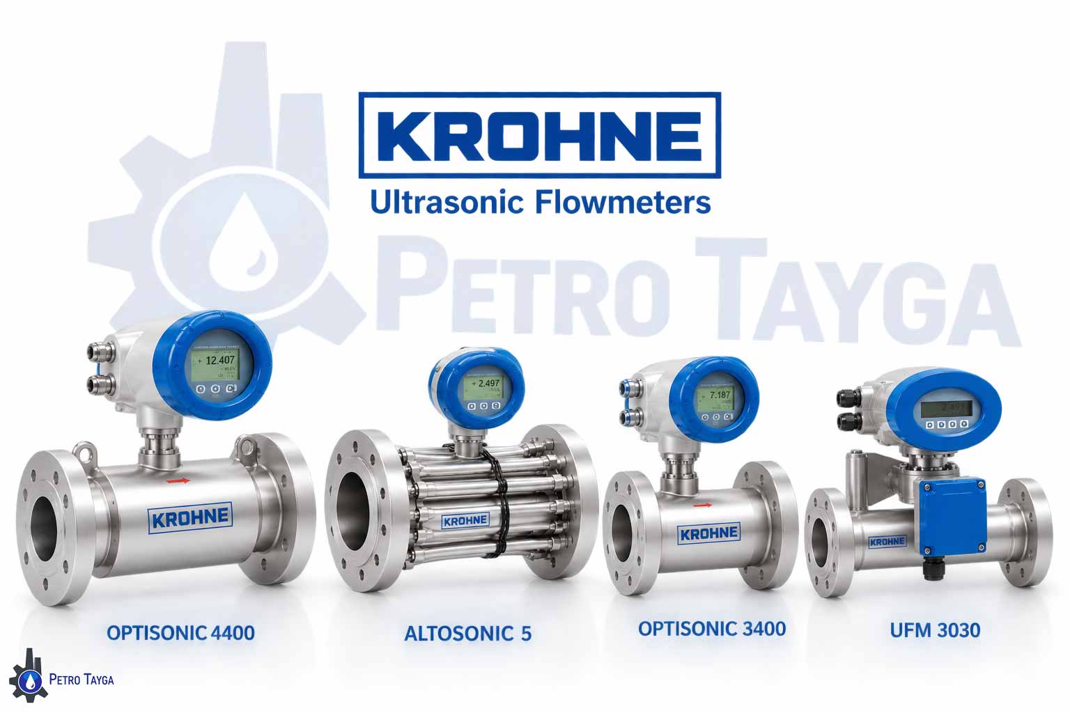مدل-های-فلومتر-اولتراسونیک-کرونه-KROHNE مدل-های-فلومتر-اولتراسونیک-کرونه-KROHNE