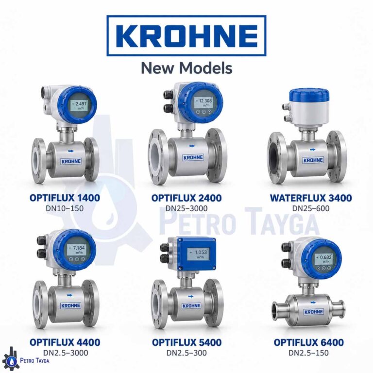 مدل‌های-جدید-فلومتر-مغناطیسی-کرونه-OPTIFLUX-1400،-2400،-4400،-5400،-6400-و-WATERFLUX-3400
