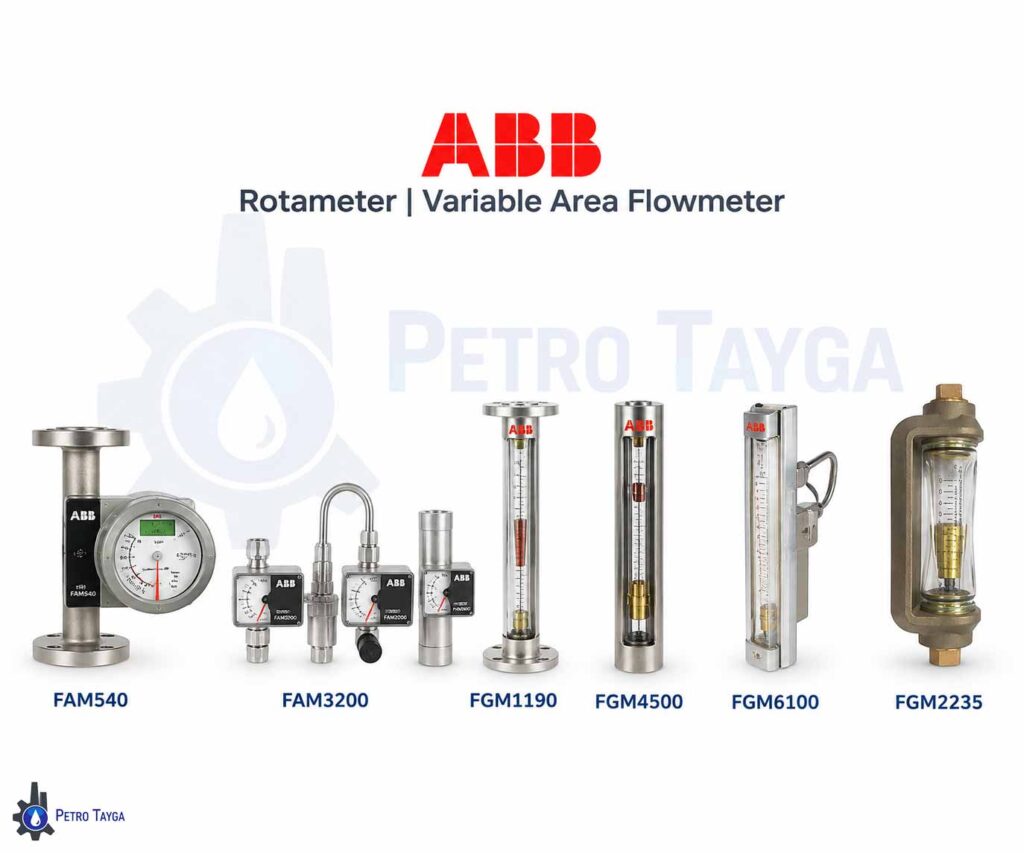 مدل‌های-روتامتر-ABB-و-فلومتر-سطح-متغیر-ABB